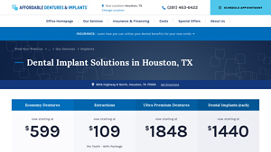 Dental Implants in Houston, TX | Affordable Dentures & Implants - cheapest dental implants in houston