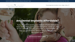 Affordable Dental Implants - South Florida's Top Dentist | Dr. Joel Berley - cheapest place to get all on 4 dental implants