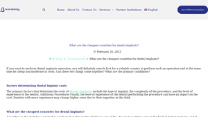 What are the cheapest countries for dental implants? - cheapest country for dental implants