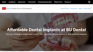 Dental Implants in Boston - BU Dental | Dental School - best dental implants boston