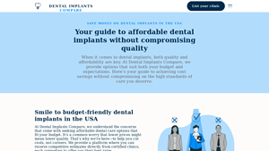 Cheapest Dental Implants USA | Low Cost | Affordable Price | 2024 Guide - best deal on dental implants