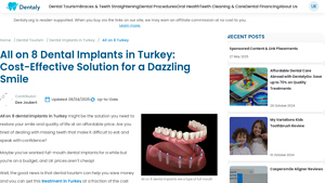 All on 8 Dental Implants in Turkey: Cost, Procedure, Benefits and More - best dental implants in turkey cost