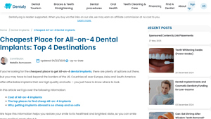 Cheapest Place for All-on-4 Dental Implants: Top 4 Destinations - cheapest place to get dental implants in the world