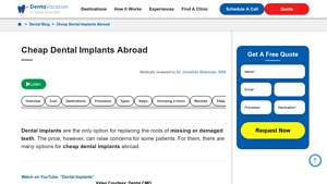 Cheap Dental Implants Abroad | Affordable, Safe, High Quality - cheapest place to get dental implants in the world