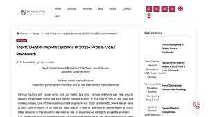 Top 10 Dental Implant Brands in 2025- Pros & Cons Reviewed! - best dental implants brand