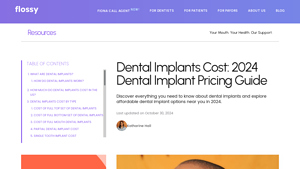 Dental Implants Cost: 2024 Dental Implant Pricing Guide - Flossy - affordable dental implant costs