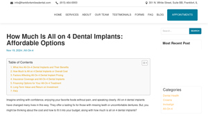 How Much Is All on 4 Dental Implants: Affordable Options - cheapest all on 4 dental implants