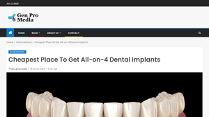 Cheapest Place To Get All-on-4 Dental Implants - Gen Pro Media - cheapest place to get all on 4 dental implants
