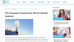 7 Cheapest countries for All-on-4 Dental Implants - cheapest all on 4 dental implants