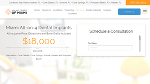 All On 4 Dental Implants Miami - Full Replacement in a Day - best deal on dental implants