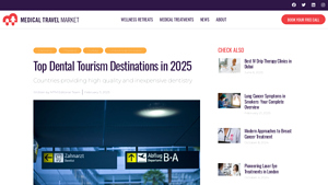 Top Dental Tourism Destinations in 2025 - Medical Travel Market - best place to get dental implants in the world