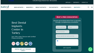 Best Dental Implant in Turkey | Cost and Detailed Guide - Natural® - best dental implants in turkey cost
