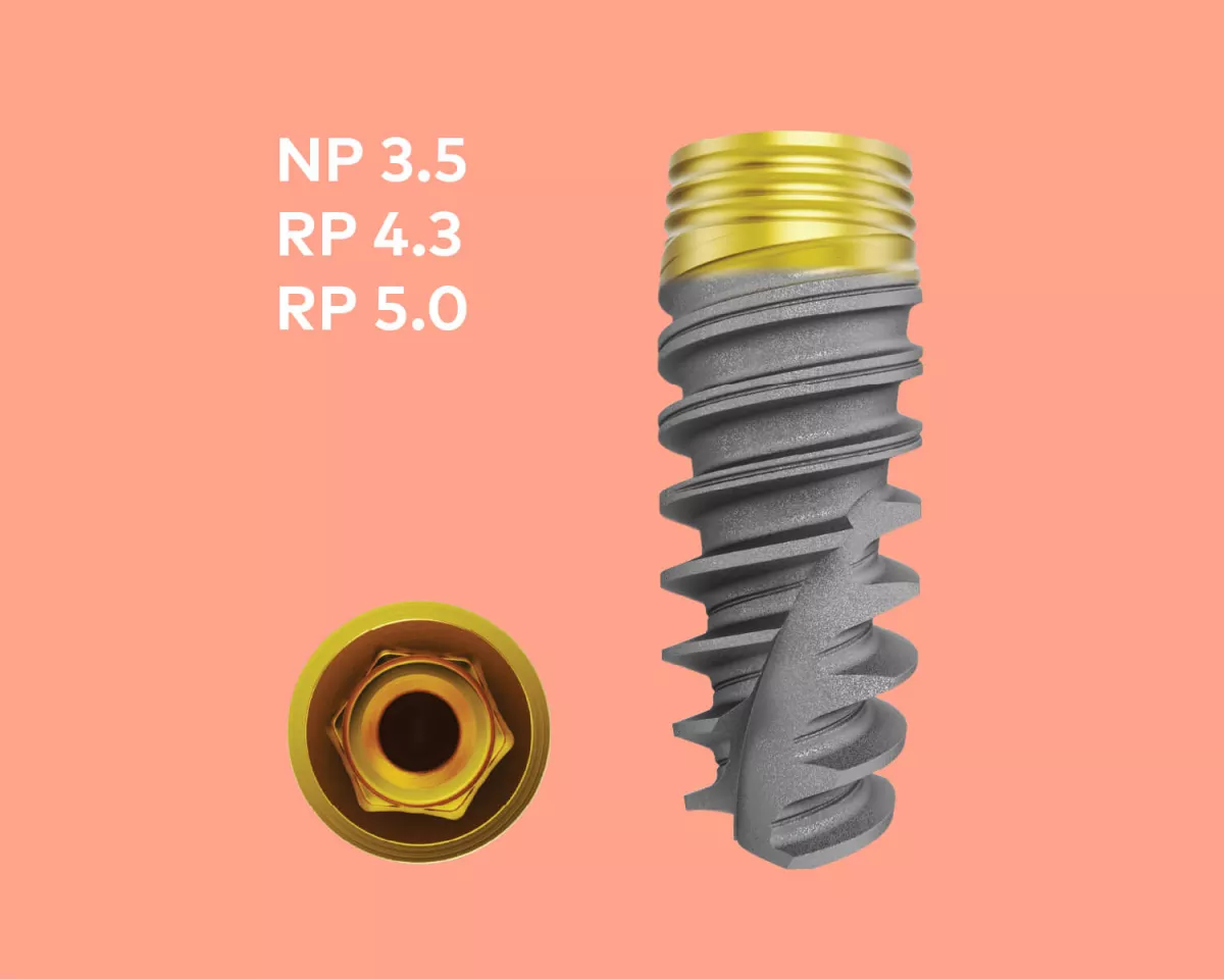 Illustrative example of nobel dental implants from Google Search