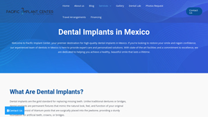 Best Dental Implants in Mexico | Pacific Implant Center - best dental implants in mexico