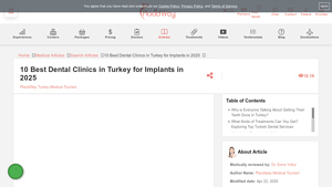 10 Best Dental Clinics in Turkey for Implants - PlacidWay - best dental implants in turkey