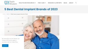 5 Best Dental Implant Brands of 2023 - Teeth Wisdom - best dental implants