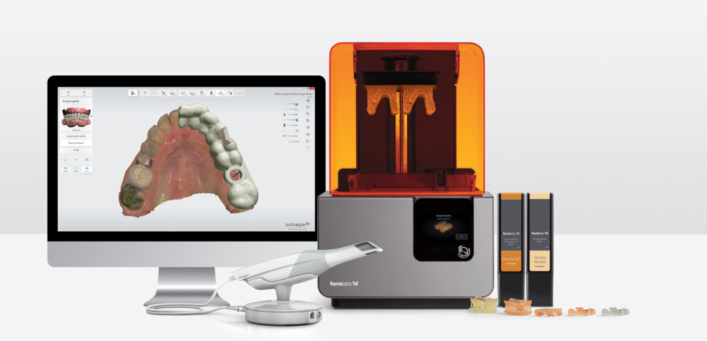3shape 3d printer digital dentistry