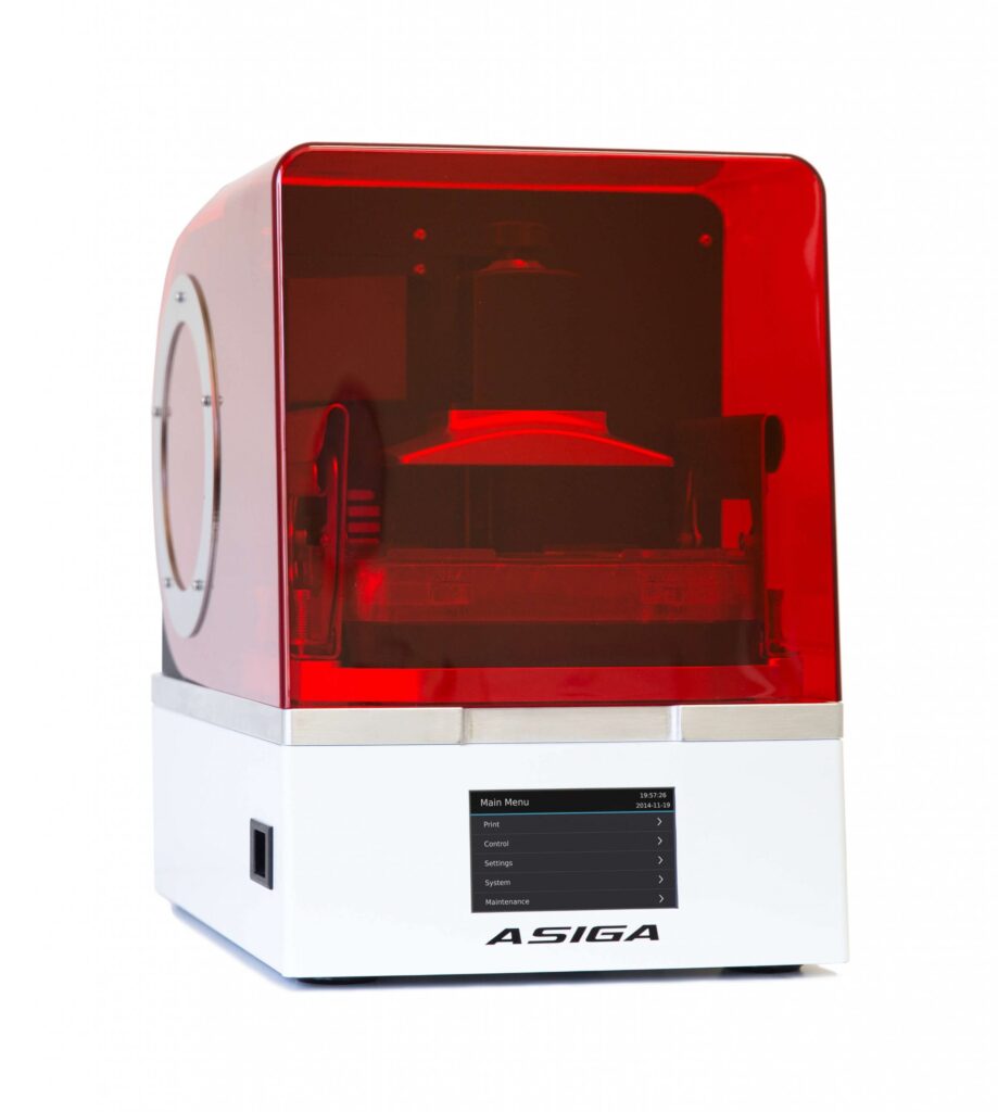 asiga dental 3d printer digital dentistry