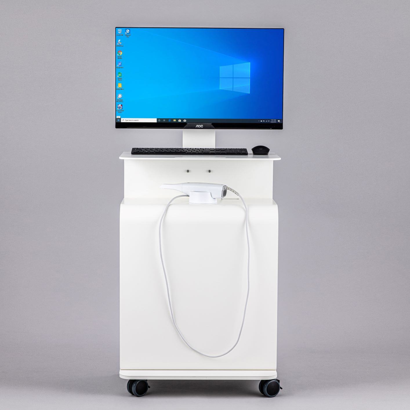 dental scanner cart