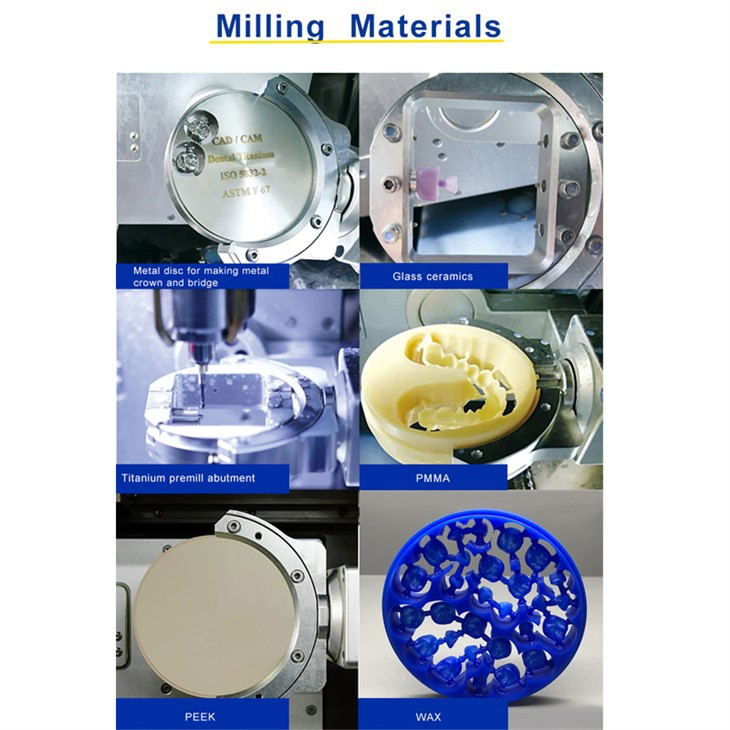 dental wet milling machine