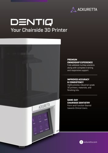 dentiq 3d printer