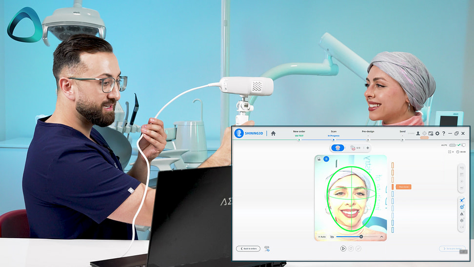 facial 3d scanner digital dentistry