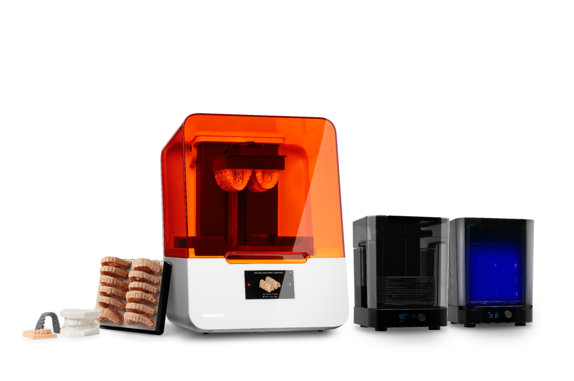 form lab 3d printer dental