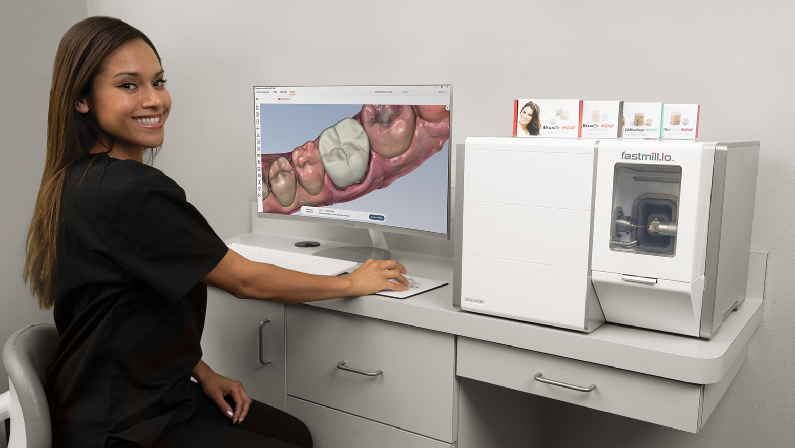 glidewell milling machine