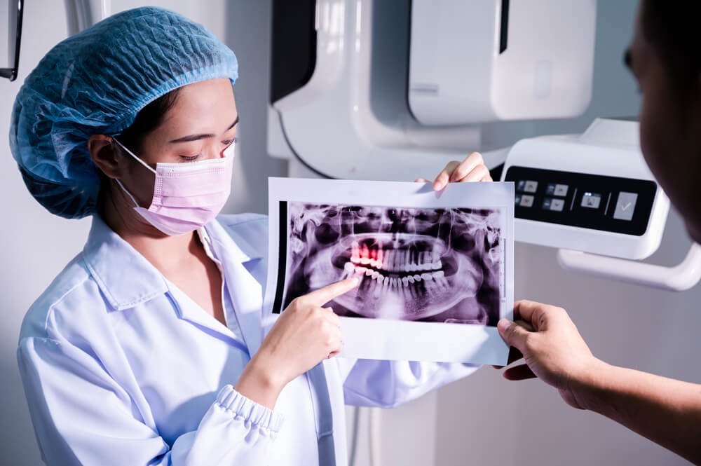 panoramic radiograph machine