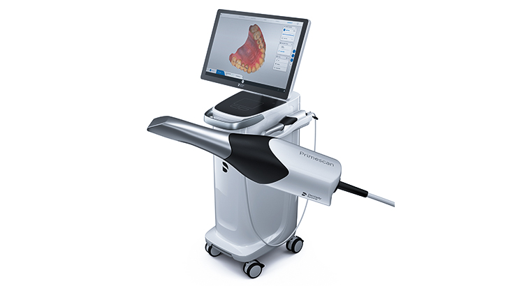 primescan intraoral scanner digital dentistry