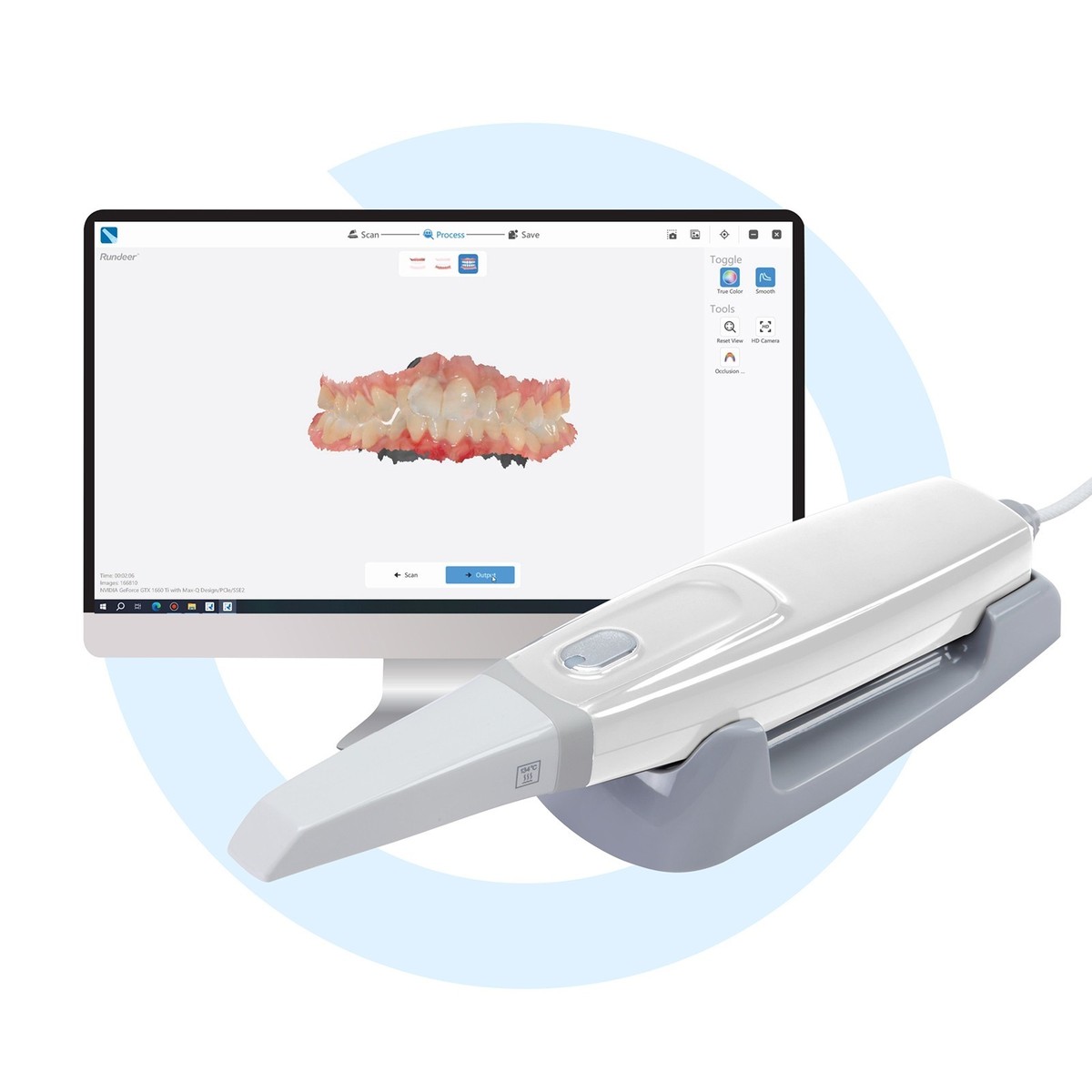 shining 3d dental scanner price