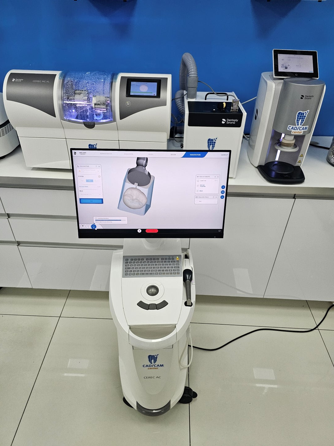 sirona cerec mc xl milling unit