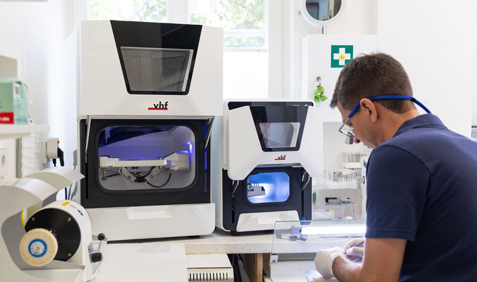 vhf dental milling machine